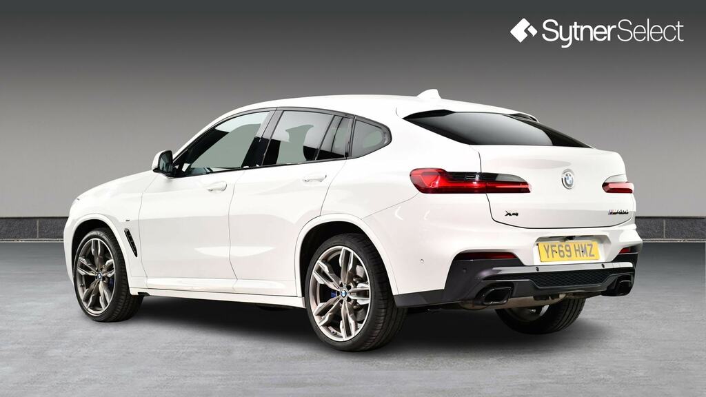 BMW X4 Xdrive M40d Step YF69HMZ White #2
