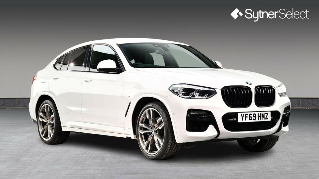 BMW X4 Xdrive M40d Step White