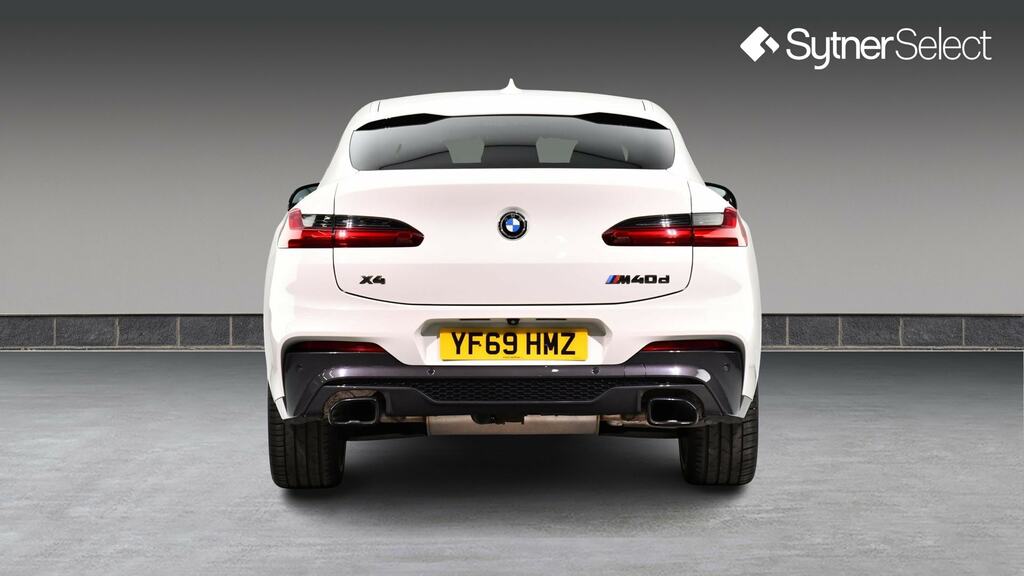 BMW X4 Xdrive M40d Step YF69HMZ White #5