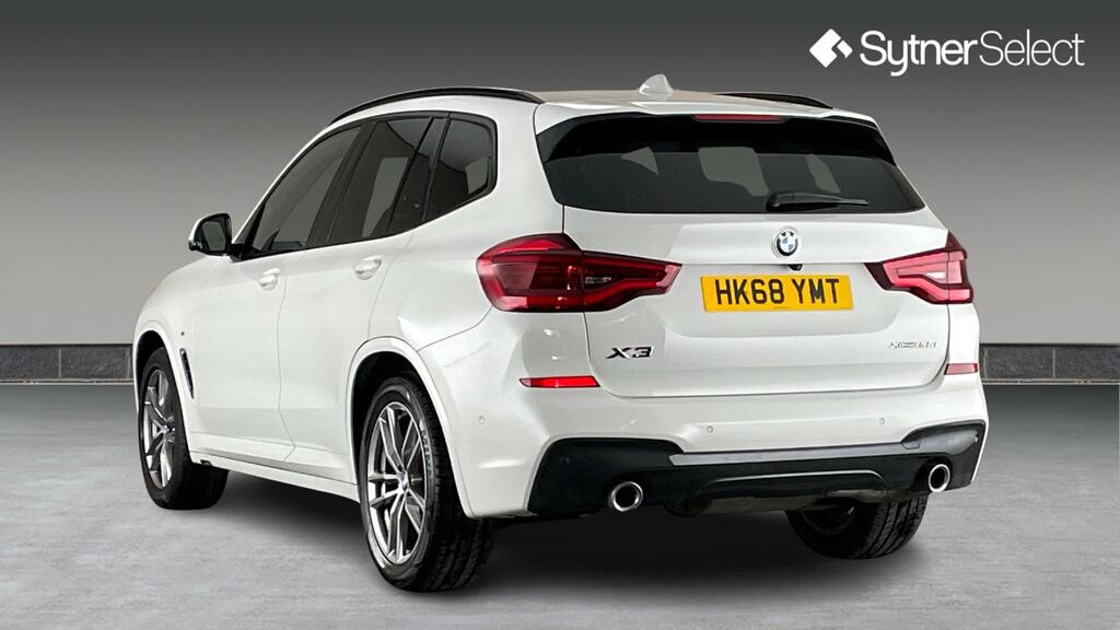 BMW X3 Xdrive20d M Sport Step HK68YMT White #2