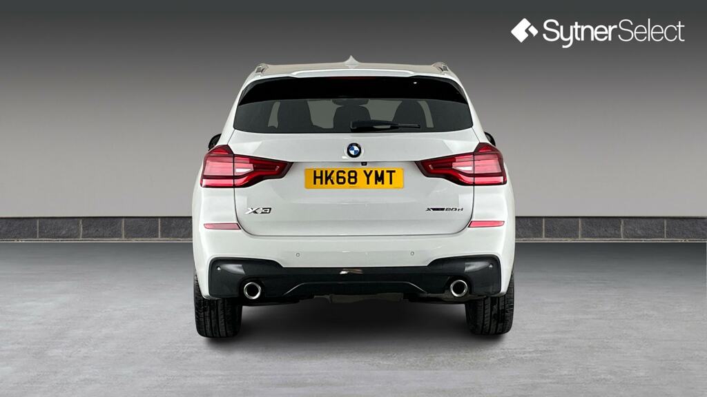 BMW X3 Xdrive20d M Sport Step HK68YMT White #5