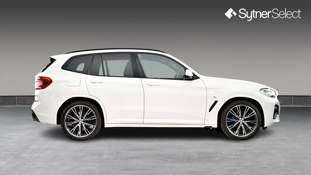 BMW X3 Xdrive20d Mht M Sport Step Plus Pack FV68PNY White #3