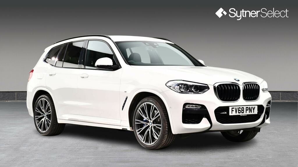 BMW X3 Xdrive20d Mht M Sport Step Plus Pack White