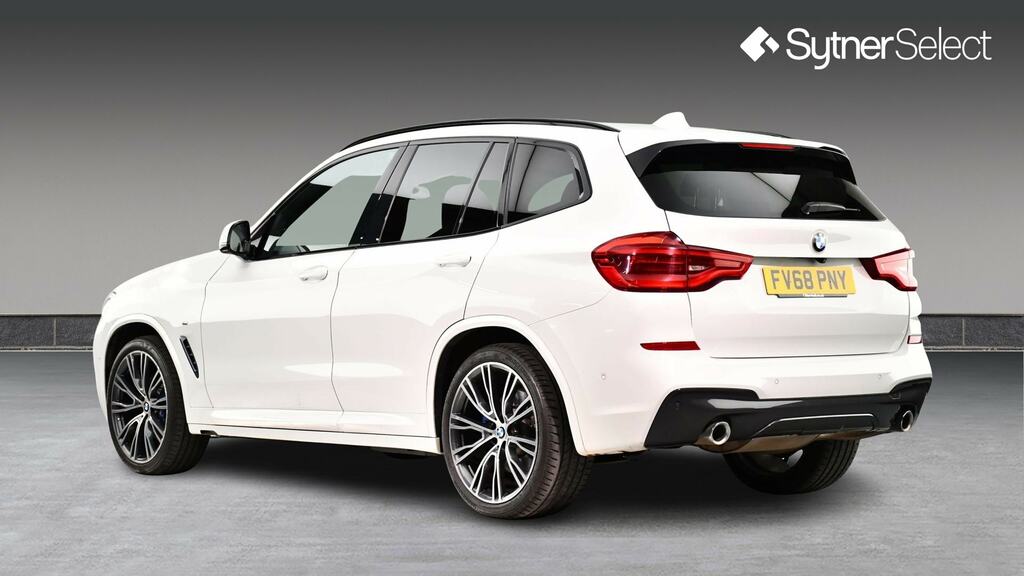 BMW X3 Xdrive20d Mht M Sport Step Plus Pack FV68PNY White #2
