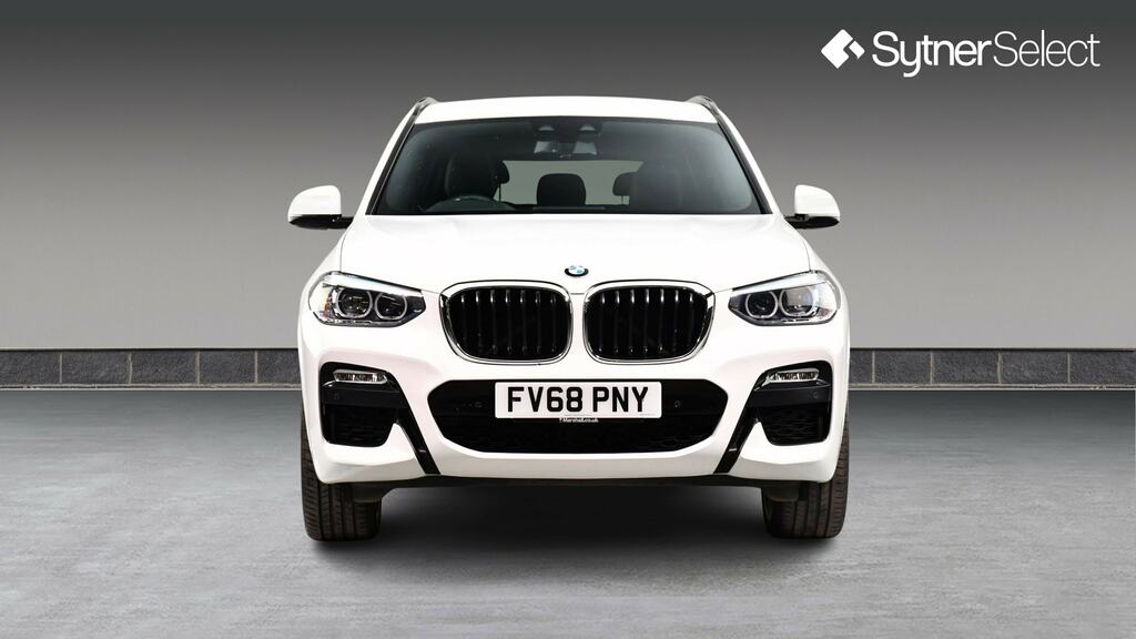 BMW X3 Xdrive20d Mht M Sport Step Plus Pack FV68PNY White #4