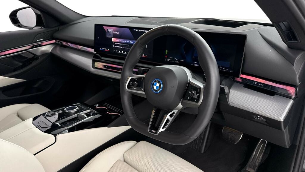 BMW 5 Series 530E M Sport Pro Tech Plus YA25KCN Black #6