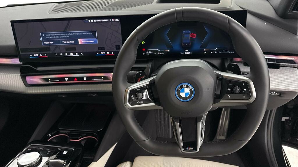 BMW 5 Series 530E M Sport Pro Tech Plus YA25KCN Black #5