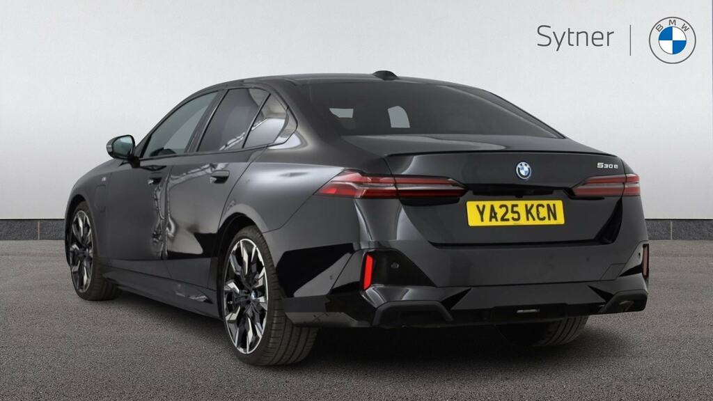 BMW 5 Series 530E M Sport Pro Tech Plus YA25KCN Black #2