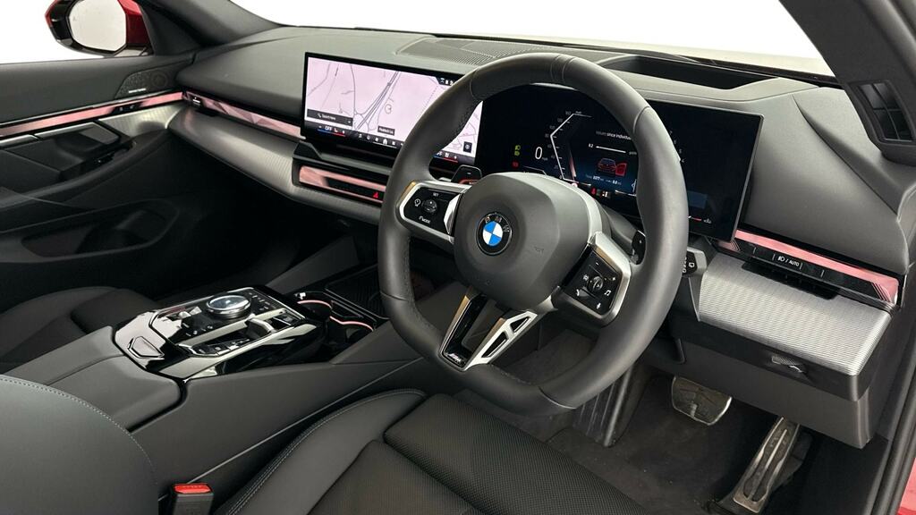 BMW 5 Series 520I M Sport Tech Plus YH75EEO Red #6