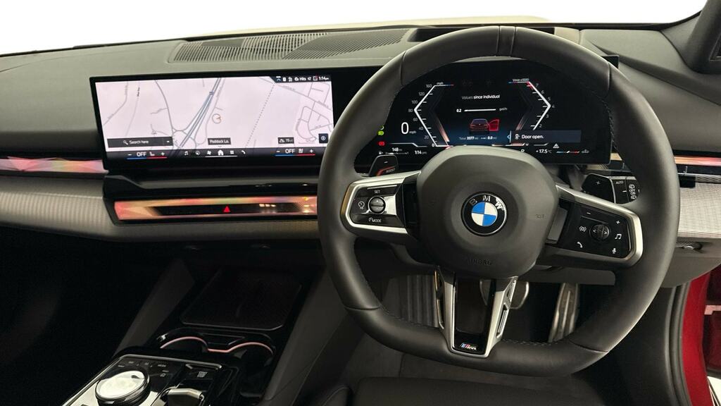 BMW 5 Series 520I M Sport Tech Plus YH75EEO Red #5