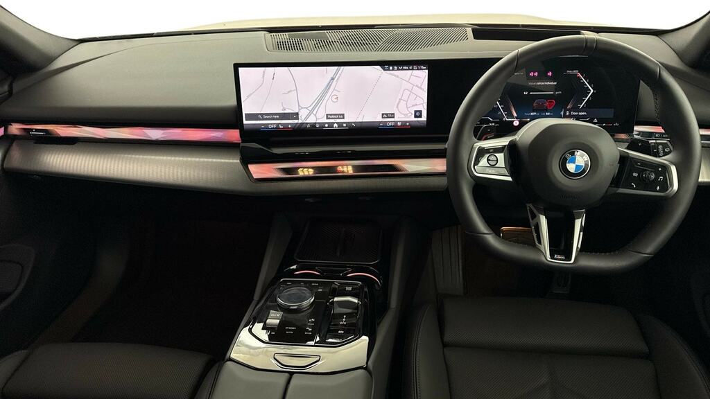 BMW 5 Series 520I M Sport Tech Plus YH75EEO Red #4