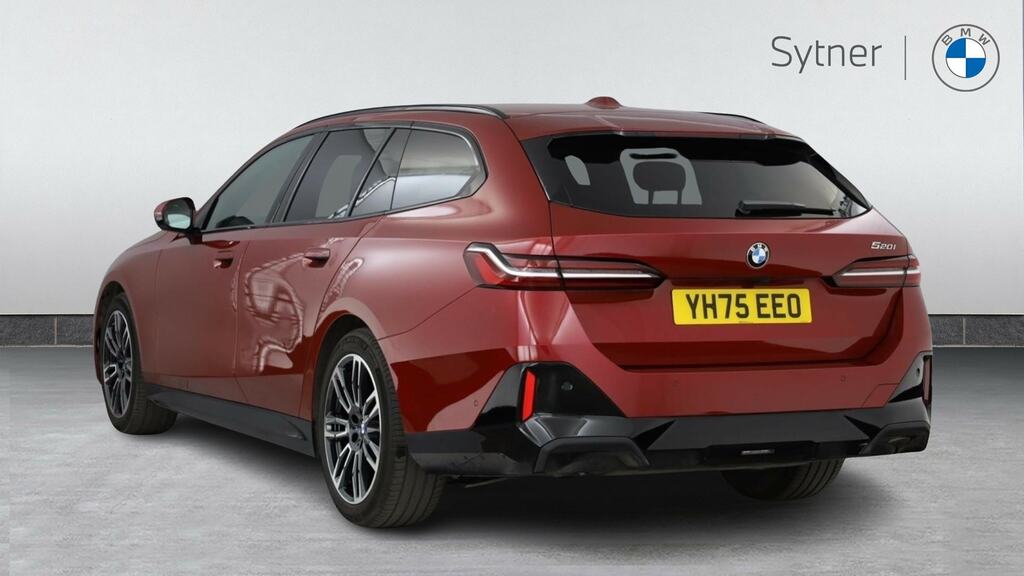 BMW 5 Series 520I M Sport Tech Plus YH75EEO Red #2