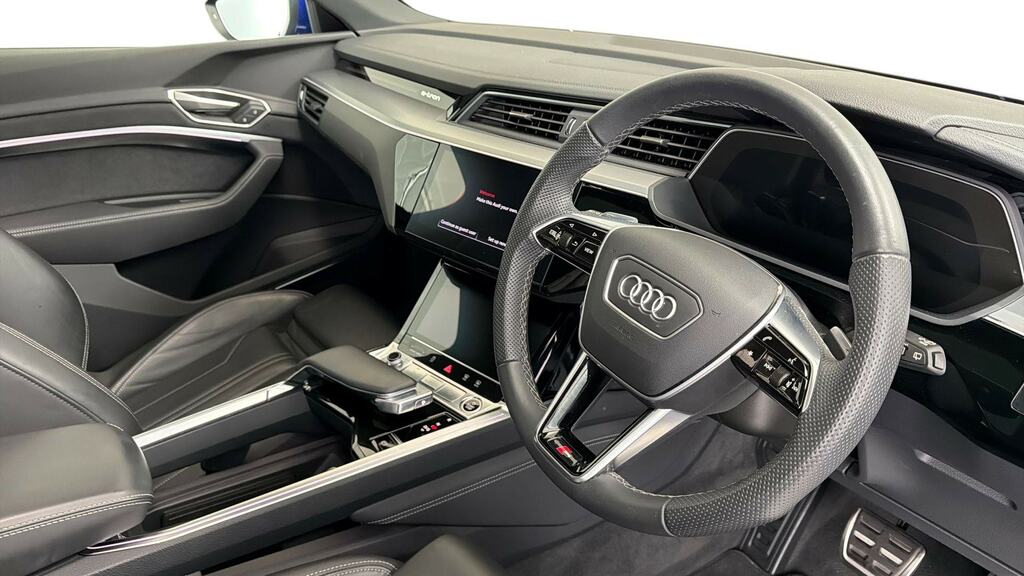 Audi Q8 e tron 250Kw 50 Quattro 95Kwh S Line Tech Pro KX24ZTP Blue #6