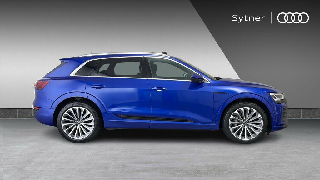 Audi Q8 e tron 250Kw 50 Quattro 95Kwh S Line Tech Pro KX24ZTP Blue #4