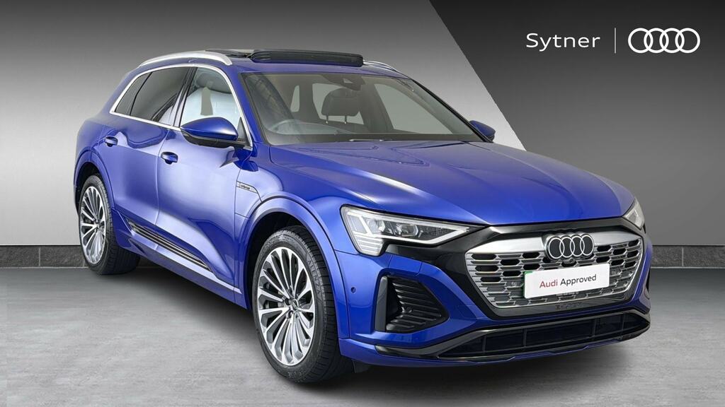 Audi Q8 e tron 250Kw 50 Quattro 95Kwh S Line Tech Pro Blue