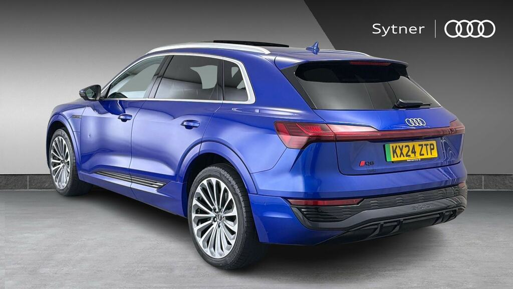 Audi Q8 e tron 250Kw 50 Quattro 95Kwh S Line Tech Pro KX24ZTP Blue #3