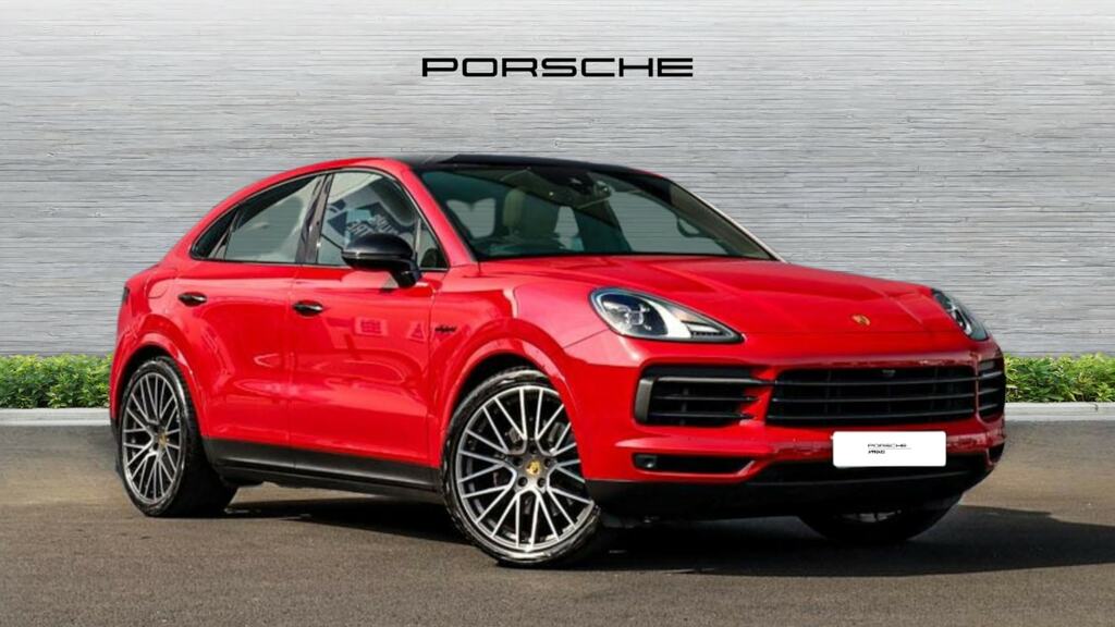 Porsche Cayenne E-hybrid Tiptronic S Red