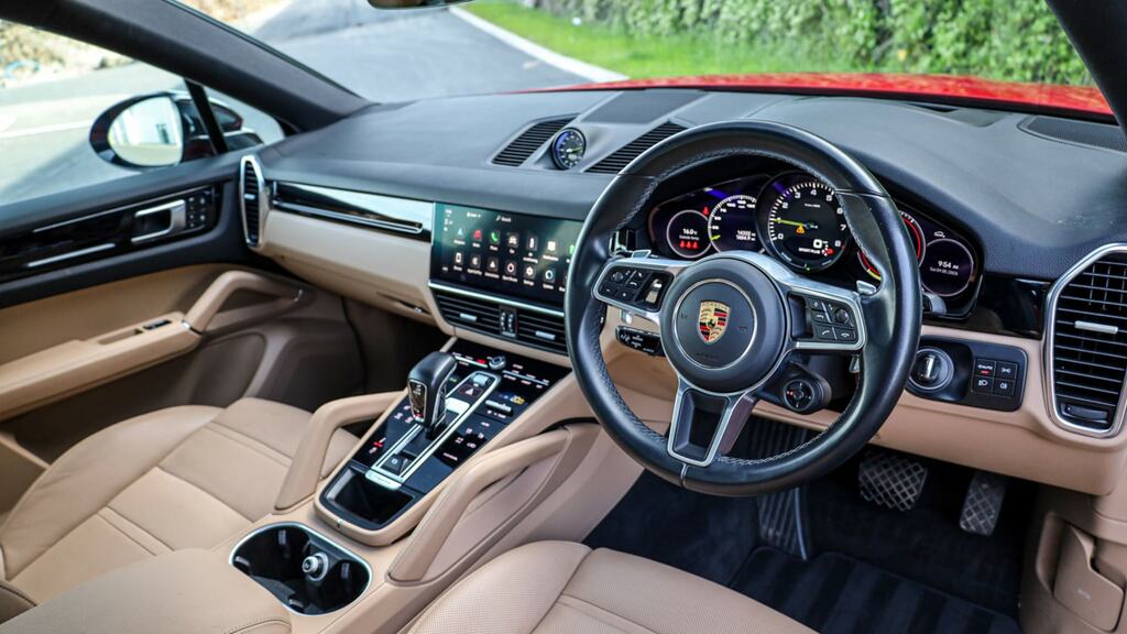Porsche Cayenne E-hybrid Tiptronic S Red #3