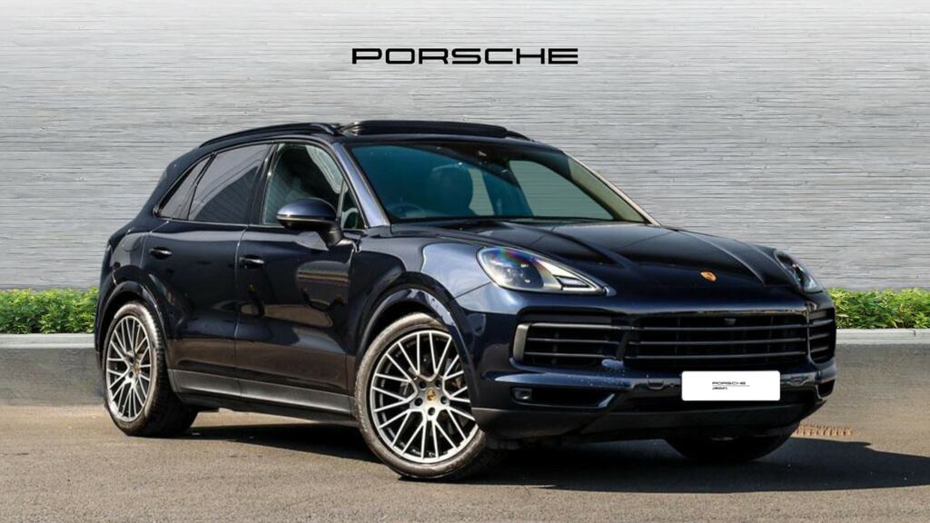 Porsche Cayenne Platinum Edition Tiptronic S FG22TYB Blue #3
