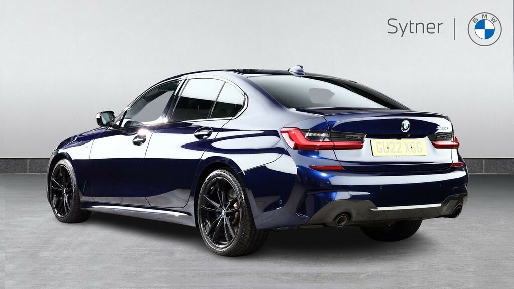 BMW 3 Series 320D Mht M Sport Pro Edition Step GU22XGG Blue #2