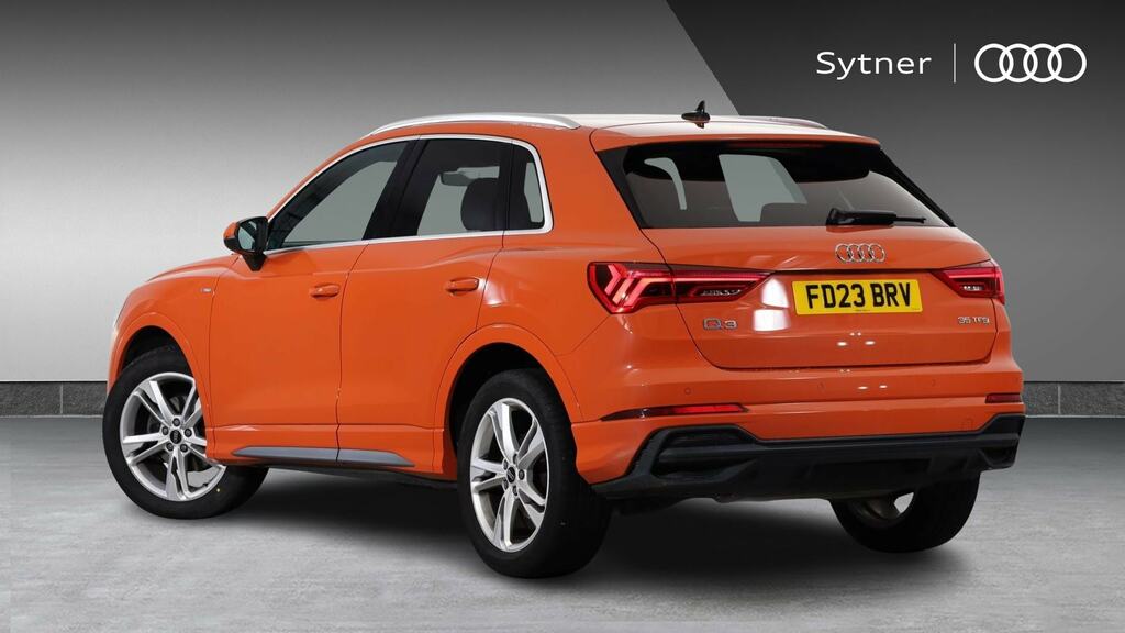 Audi Q3 35 Tfsi S Line S Tronic FD23BRV Orange #3