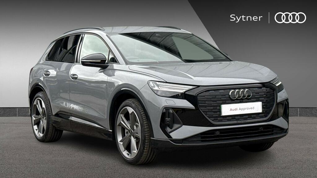 Audi Q4 E Tron 150Kw 40 63Kwh Black Edition Tech Pack Grey