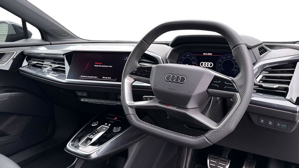 Audi Q4 E Tron 150Kw 40 63Kwh Black Edition Tech Pack YK26GNO Grey #6