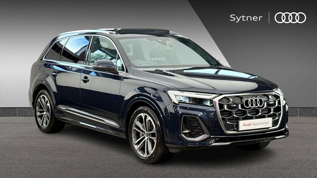 Audi Q7 45 Tdi Quattro S Line Tiptronic Tech Pro Blue