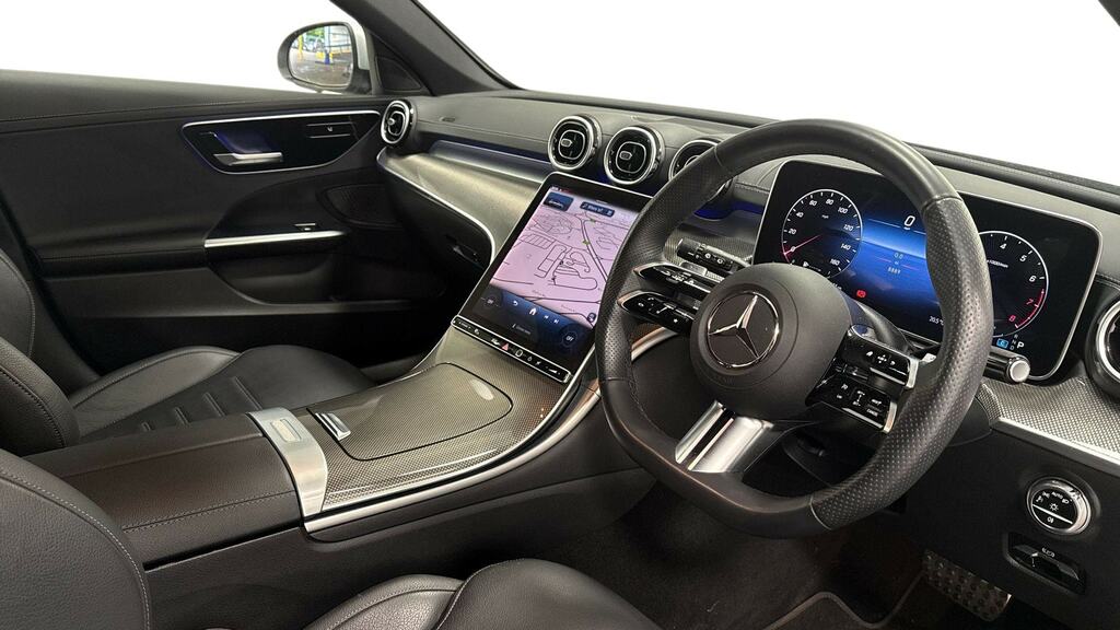 Mercedes-Benz C Class C300 Amg Line 9G-tronic Silver #3