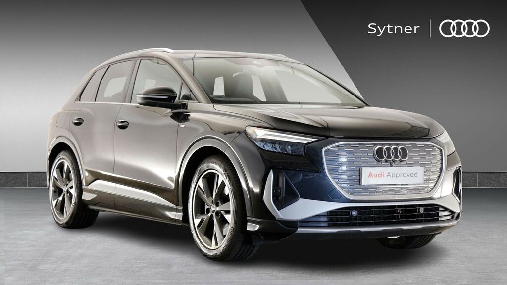 Audi Q4 E Tron 220Kw 50 Quattro 82Kwh S Line Cs Black