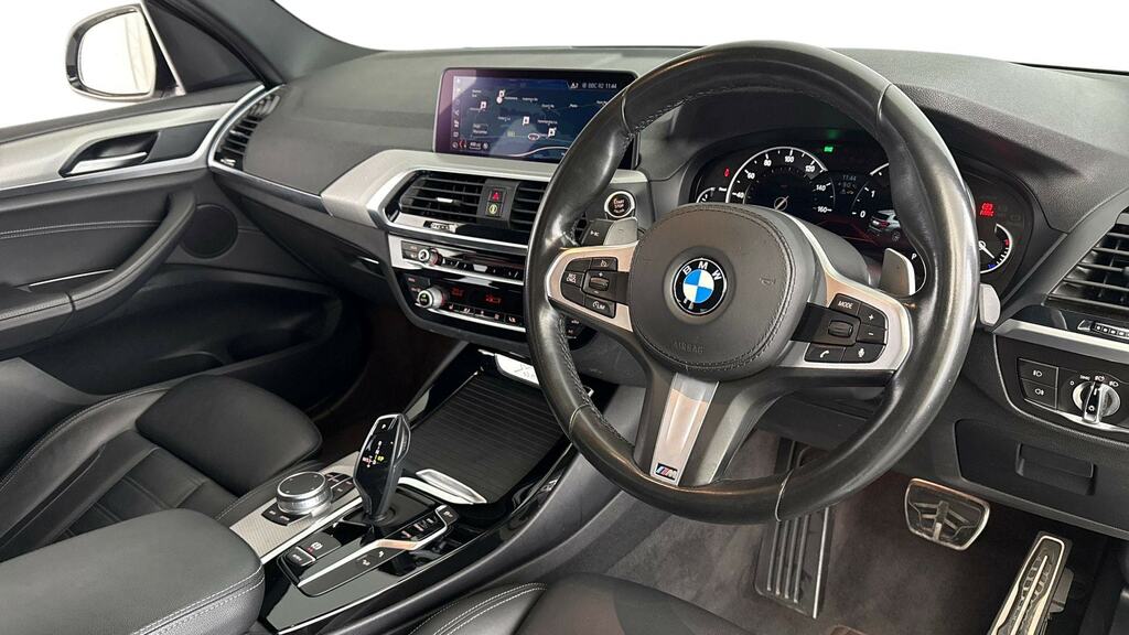 BMW X3 Xdrive20d M Sport Step NV19UME White #6