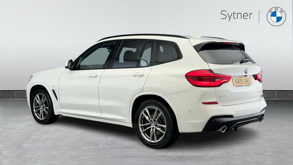 BMW X3 Xdrive20d M Sport Step NV19UME White #2