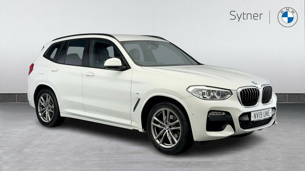 BMW X3 Xdrive20d M Sport Step White