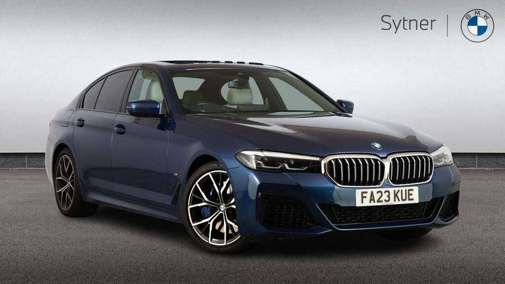 BMW 5 Series 530D Xdrive Mht M Sport Blue