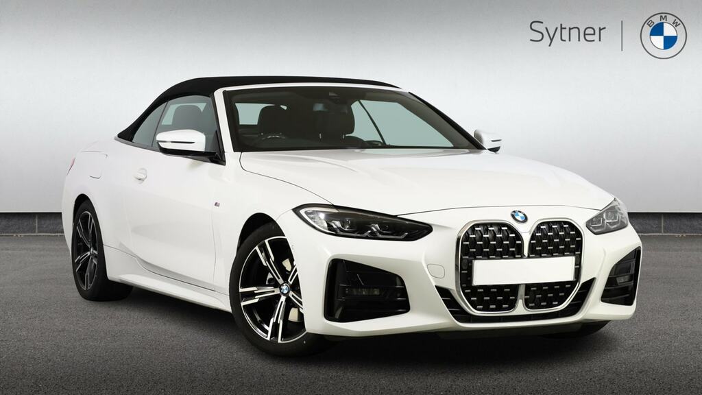 BMW 4 Series 420D Mht M Sport Step White