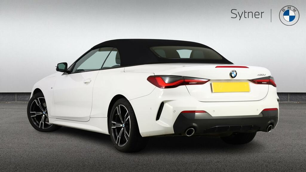 BMW 4 Series 420D Mht M Sport Step FM22EFD White #3