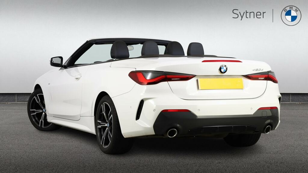 BMW 4 Series 420D Mht M Sport Step FM22EFD White #4