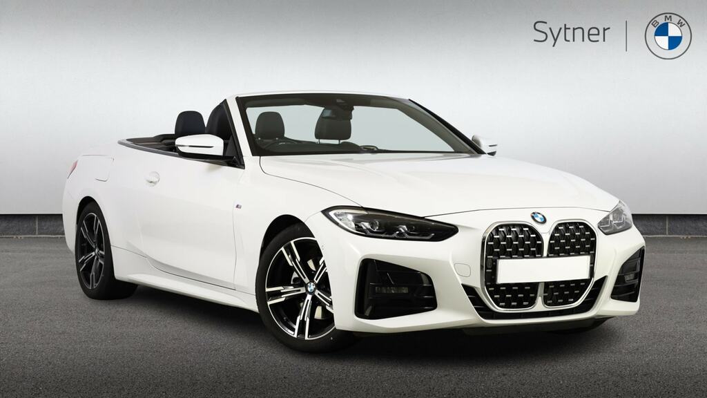 BMW 4 Series 420D Mht M Sport Step FM22EFD White #2