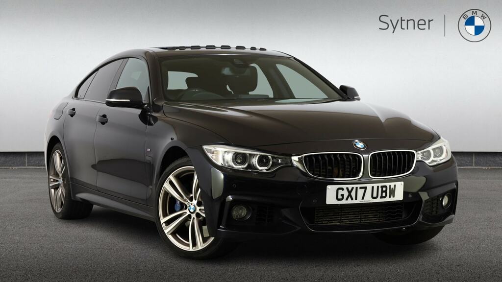 BMW 4 Series Gran Coupe 435D Xdrive M Sport Black