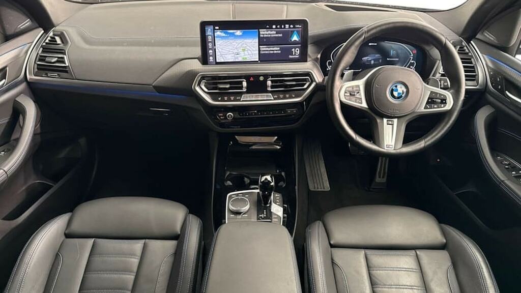 BMW X3 Xdrive 30E M Sport Techpro Pack Blue #4