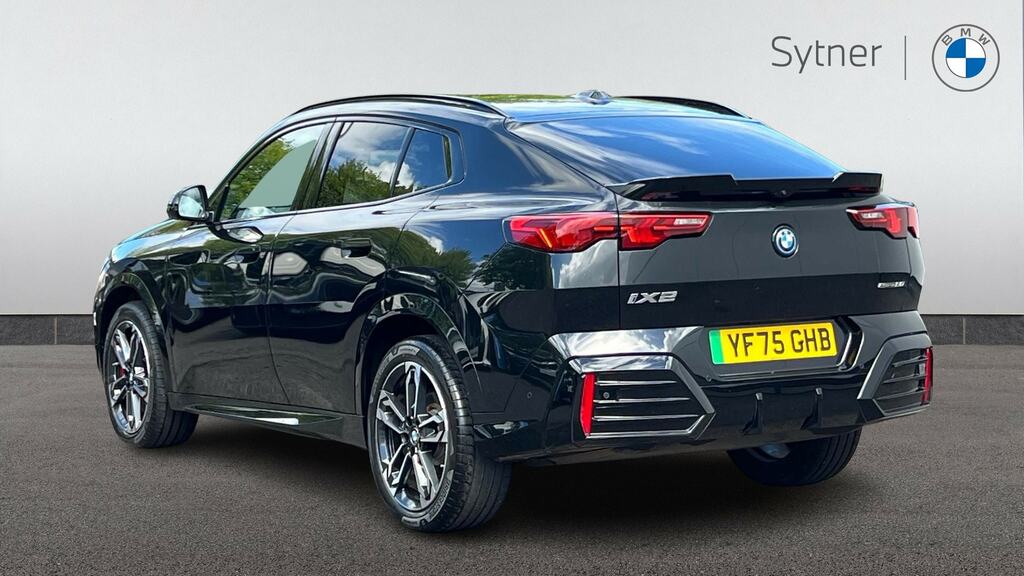 BMW iX2 150Kw Edrive20 M Sport 65Kwh Techpro YF75GHB Black #2