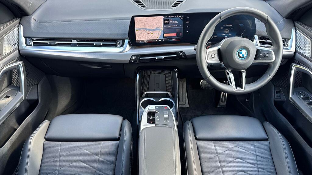 BMW iX2 150Kw Edrive20 M Sport 65Kwh Techpro YG75OAZ Blue #4