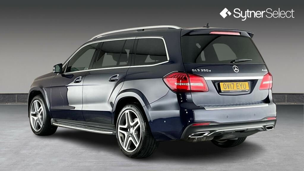 Mercedes-Benz GLS Class Gls 350D 4Matic Amg Line 9G-tronic OV17EYU Blue #2