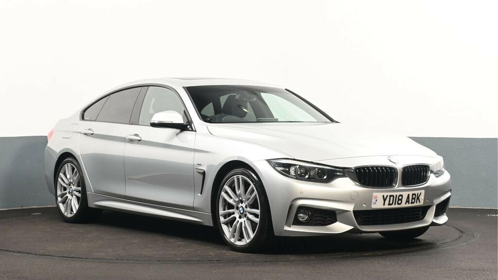 BMW 4 Series Gran Coupe 420I M Sport Silver