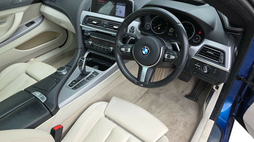 BMW 6 Series Gran Coupe 640D M Sport Blue #6