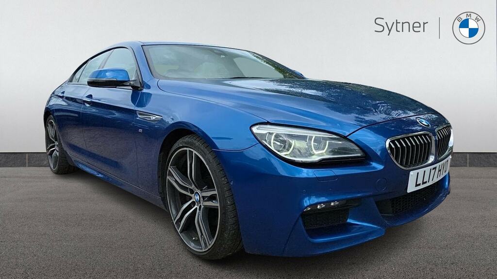 BMW 6 Series Gran Coupe 640D M Sport Blue