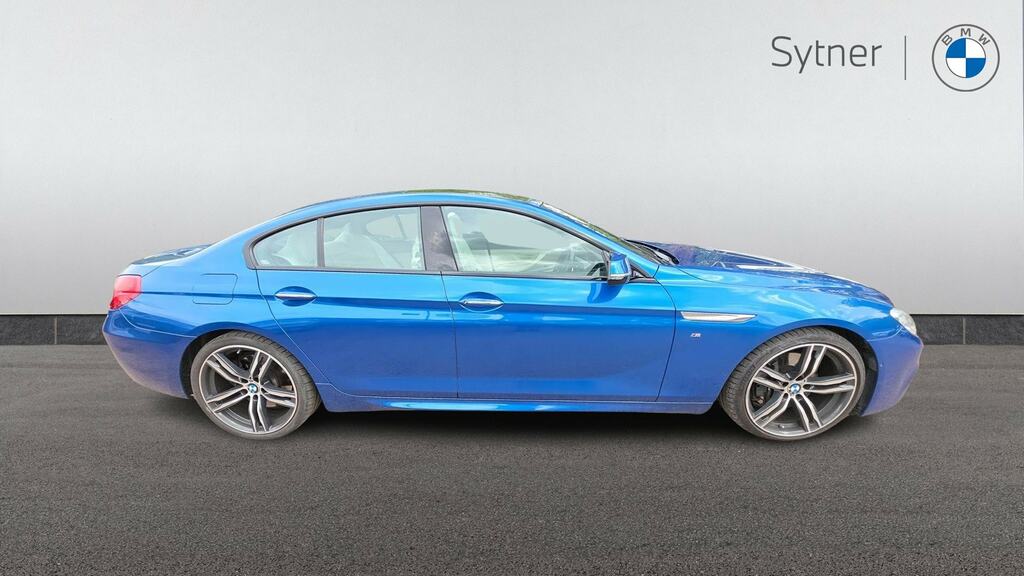 BMW 6 Series Gran Coupe 640D M Sport Blue #3