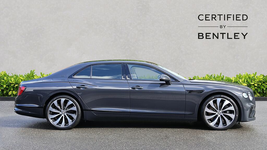 Bentley Flying Spur 4.0 V8 Hybrid Black Edition Touring SN75UHJ Grey #5