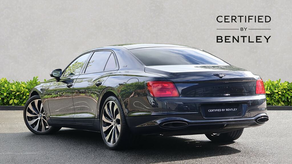 Bentley Flying Spur 4.0 V8 Hybrid Black Edition Touring SN75UHJ Grey #3