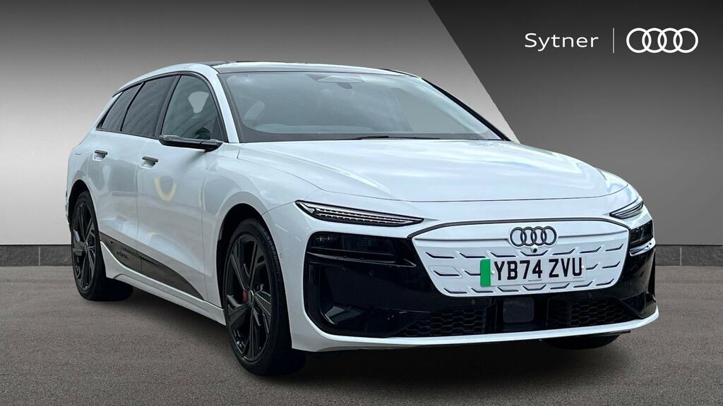 Audi A6 E-tron Avant 270Kw Performance 100Kwh Launch Edition YB74ZVU White